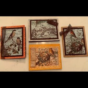 Bird card collection